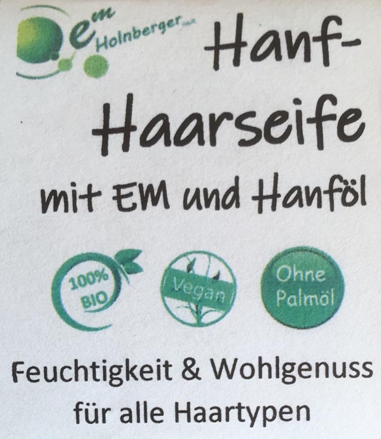 Hanf - Haarseife