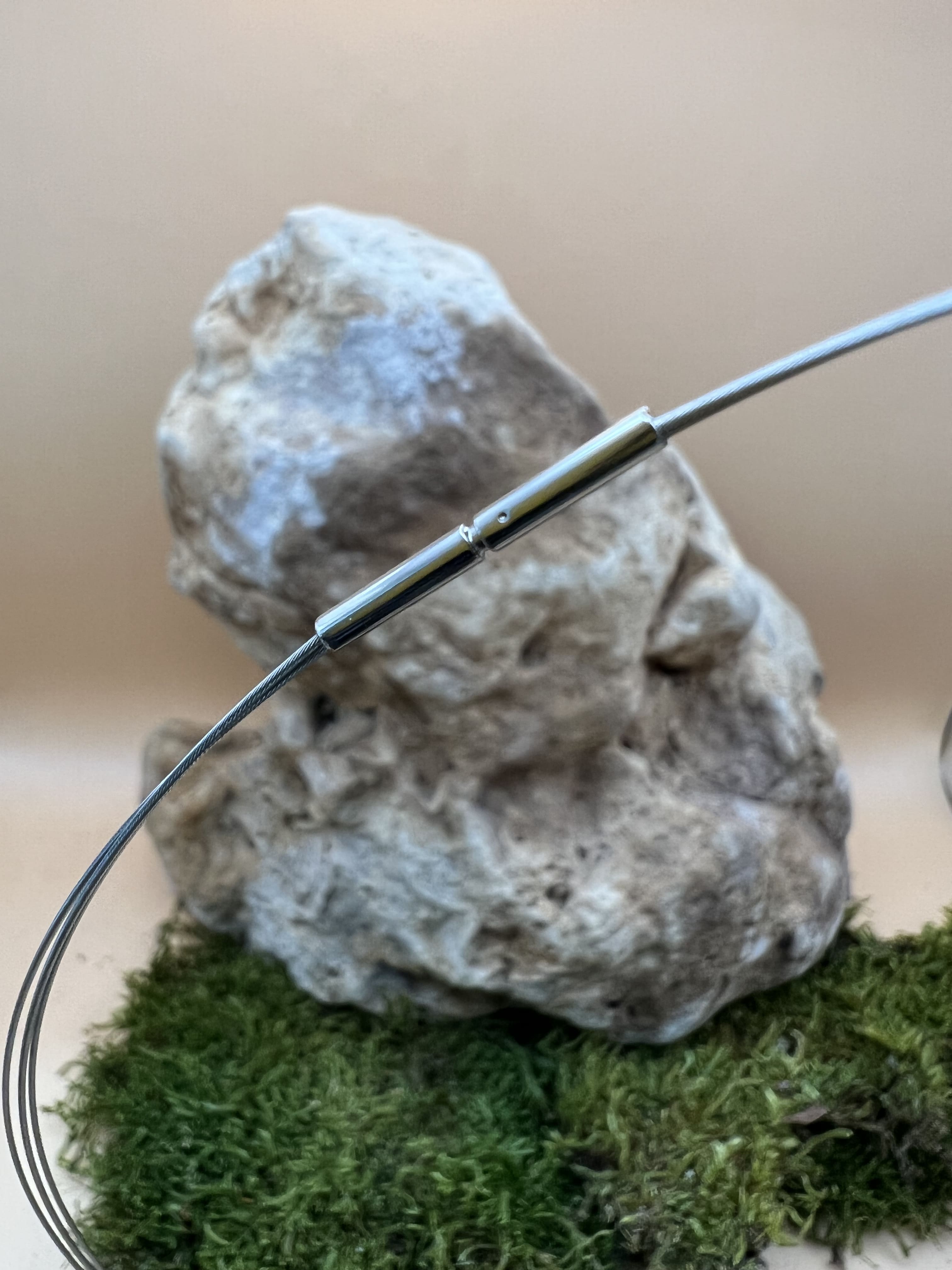 Collier mehrreihig mit Bajonettverschluss