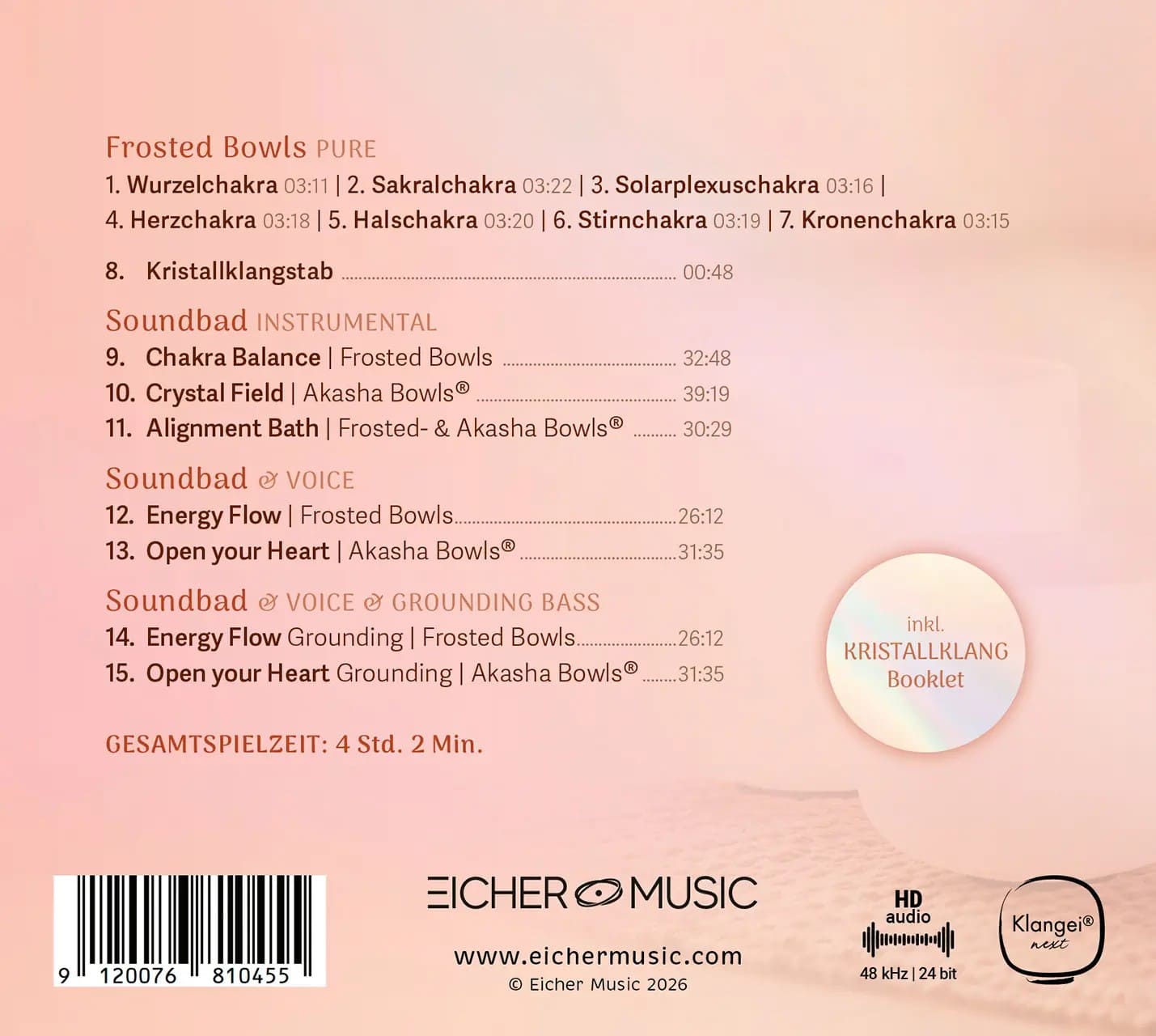 Klangei® next Set Kristallklang