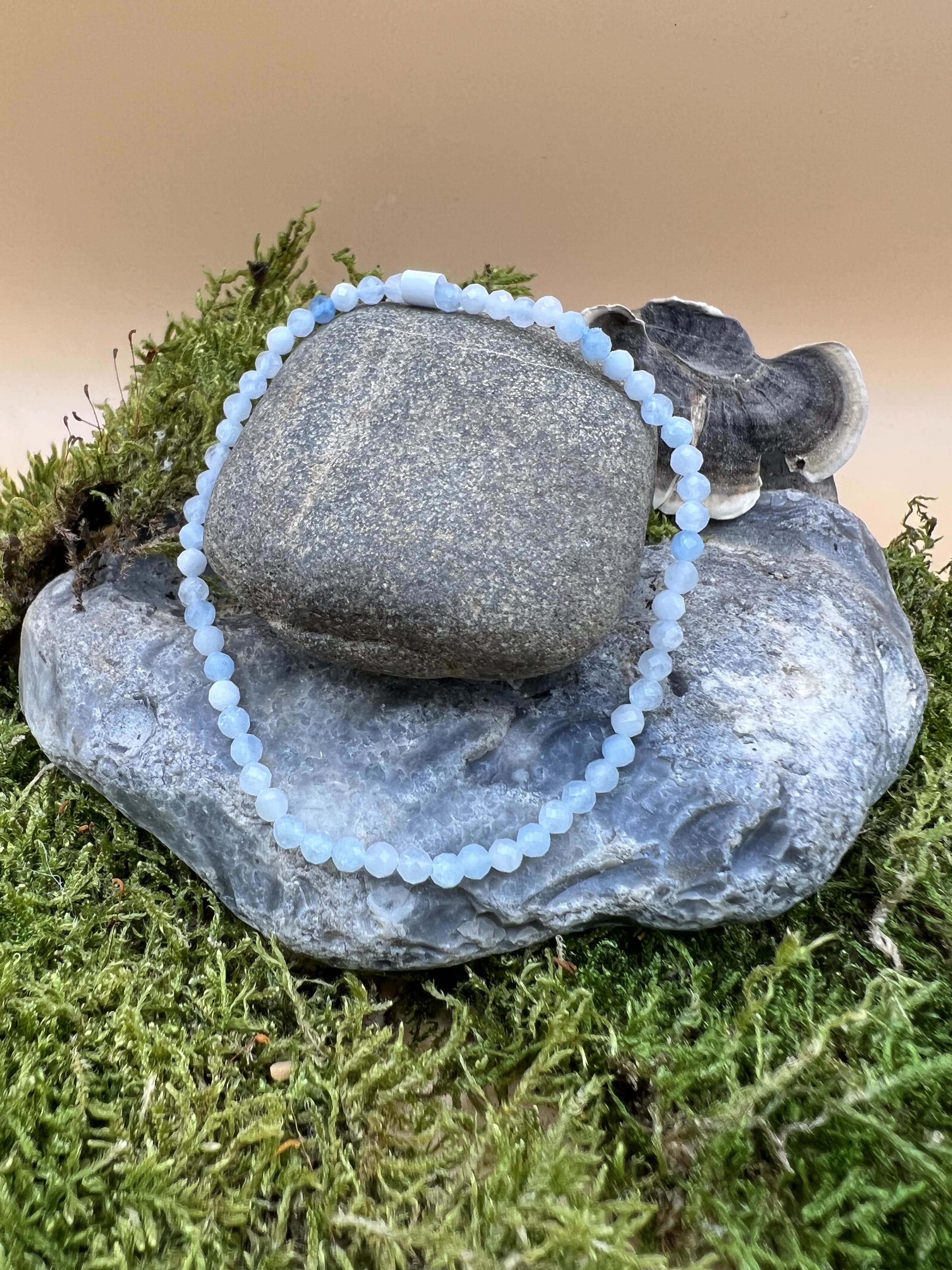 Aquamarin Armband flex